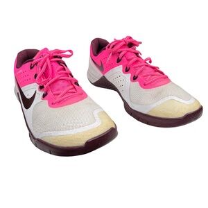 Nike Metcon 2 Women's Pink Cream Athletic Shoes Size 7